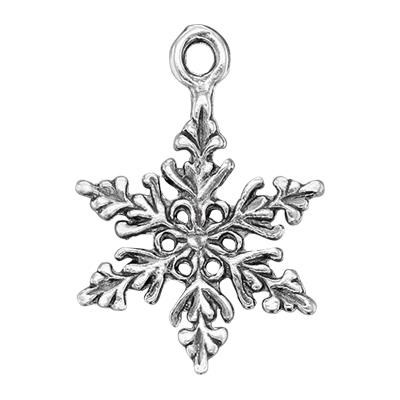 Sterling Silver Snowflake Charm