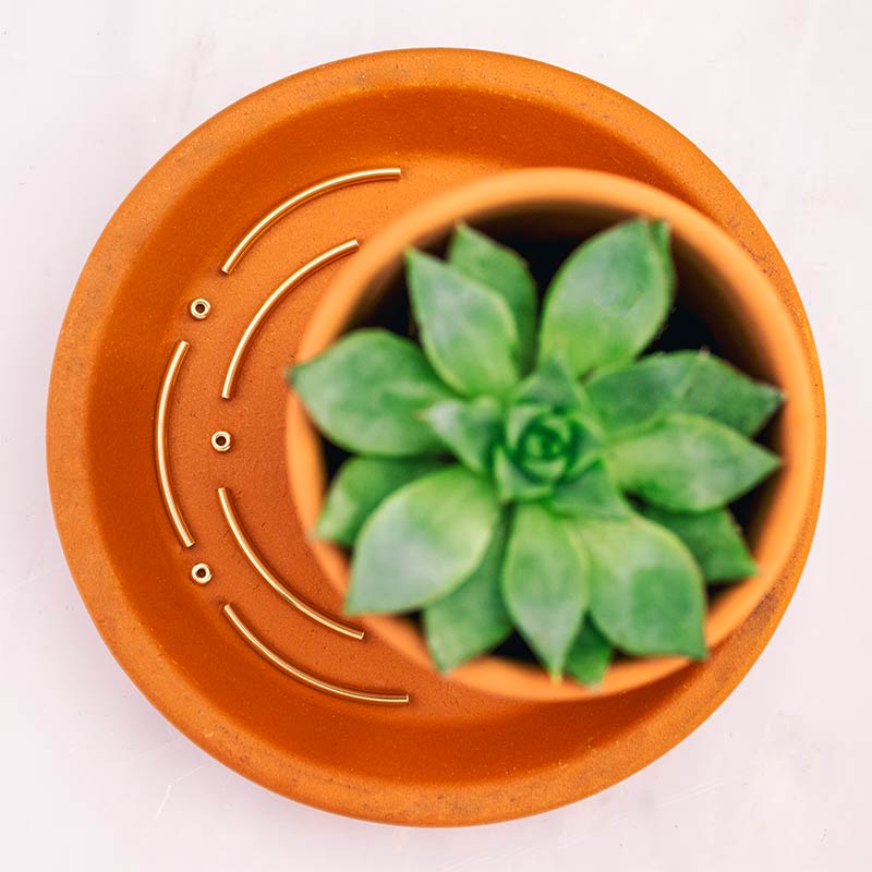 Gold-Filled 2x30 Curved Tube Bead