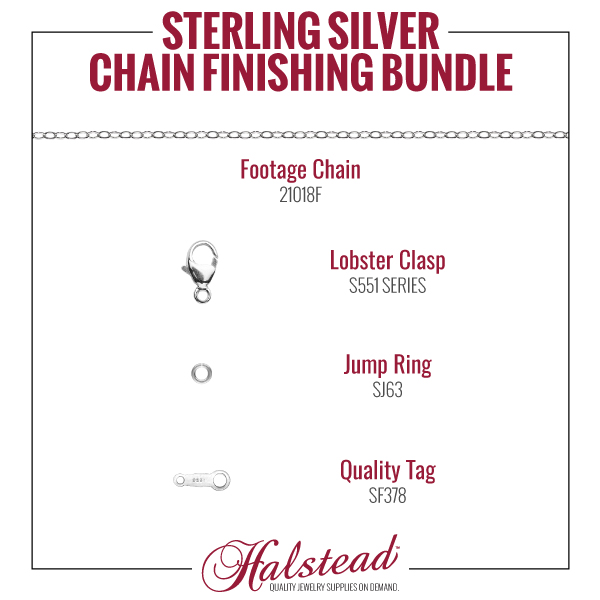 Sterling Silver 1.5mm Flat Cable Chain Footage