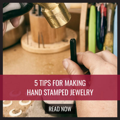 How to stamp metal jewelry
