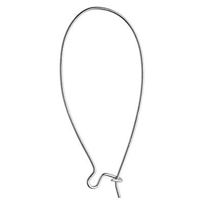 Sterling Silver Long Kidney Wire